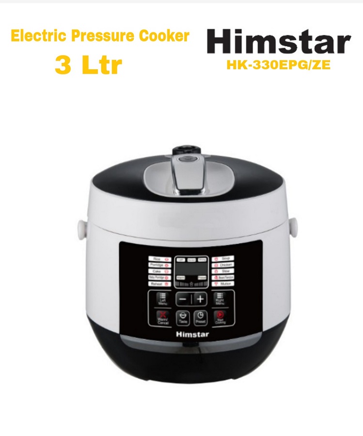 Himstar Electric 3L Pressure Cooker HK 330EPG ZE Online Shopping in Nepal Shop Online Delivery all over Nepal Stopgrab